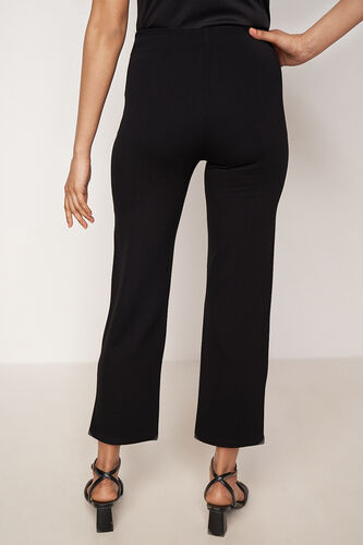 Black Formal Straight Bottom, Black, image 3